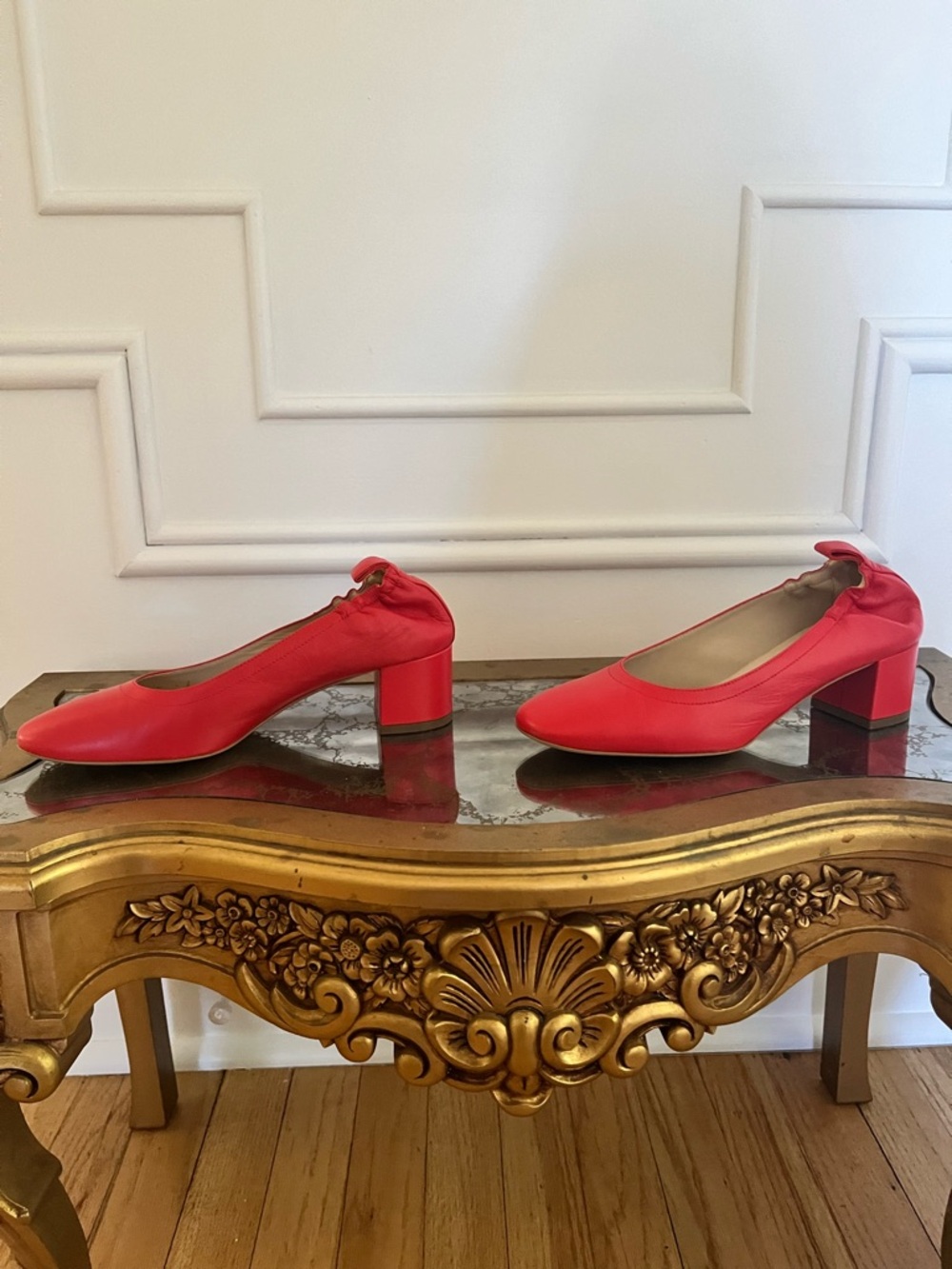 Everlane Red Day Heels - Picture 6 of 7